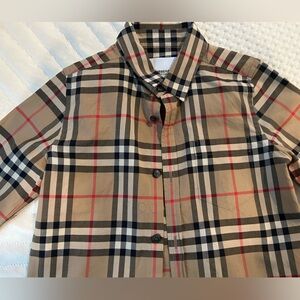 Burberry Vintage Check Cotton Poplin Shirt